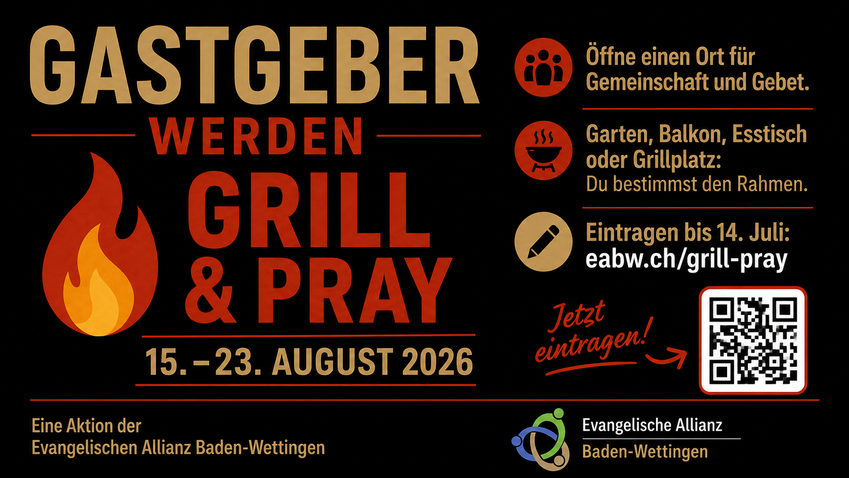 Grill & Pray – Gebet in den Häusern